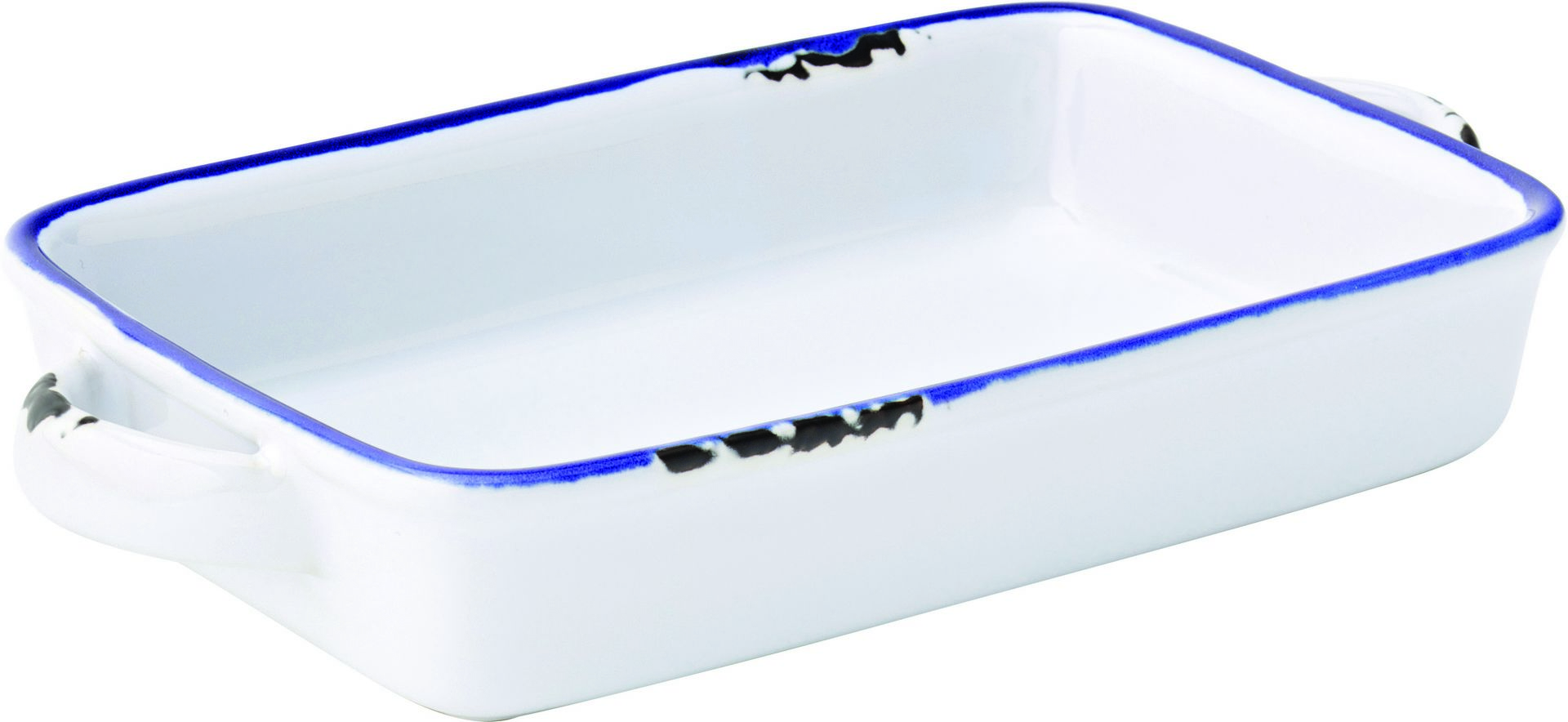 Avebury Blue Small Rectangular Dish 6.75